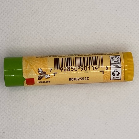 NEW Lot of 6 Burt's Bees Ginger Lime Moisturizing Lip Balm 100% Natural - Picture 4 of 8